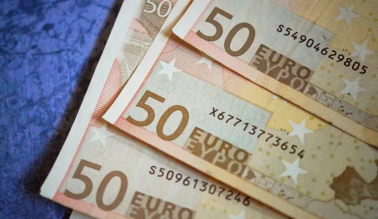 Closeup-50-Euro-Schein