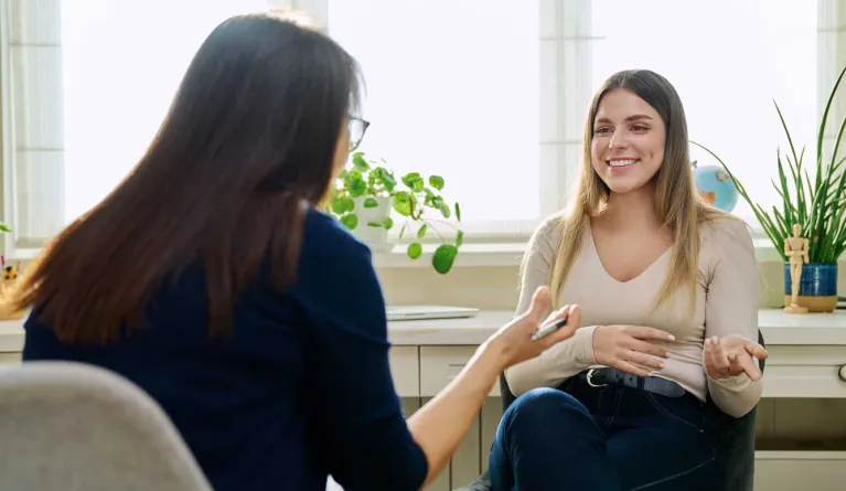 PFH-Studentinnen tauschen sich über das flexible Fernstudium aus