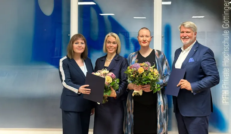 Neue Profs sind an der PFH ernannt worden.