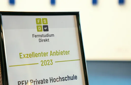 PFH Fernstudium ausgezeichnet