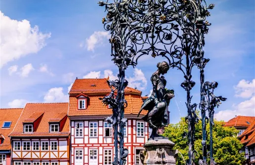 Das Gänseliesel ist das Wahrzeichen Göttingens.