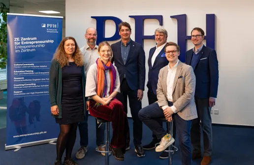 Das ZE-Team der PFH